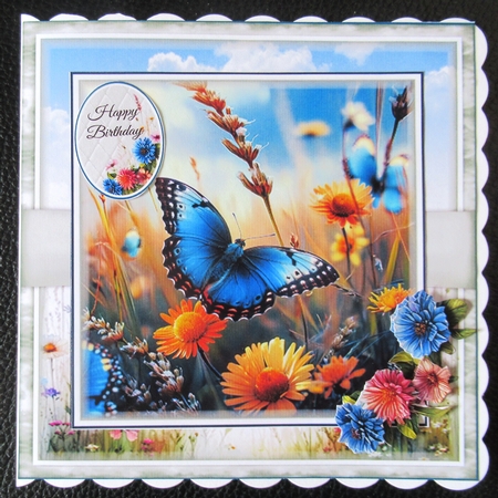Spring Butterflies Mini Page Kit by Davina Rundle
