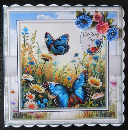 Spring Butterflies Mini Page Kit by Davina Rundle