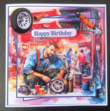 car Mechanic by Davina Rundle