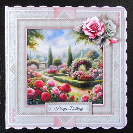 The Rose Garden Mini Page Kit by Davina Rundle
