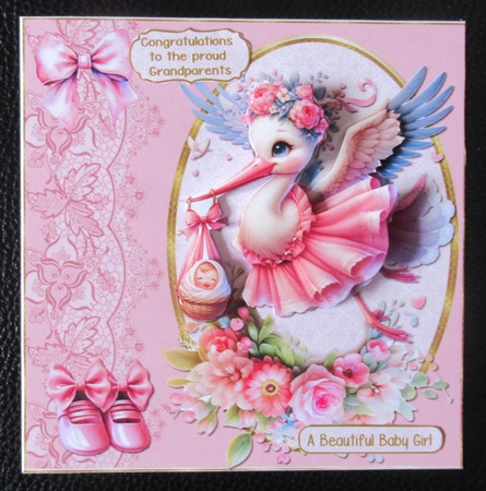 A new arrival baby girl by Davina Rundle