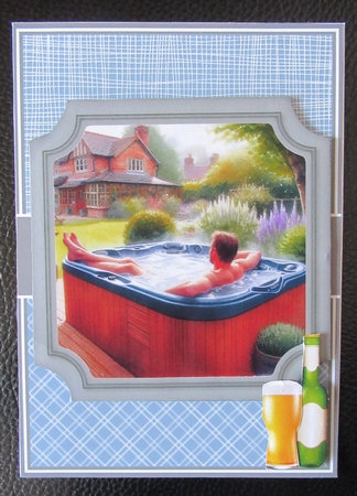 TIME TO RELAX hot tub by Davina Rundle