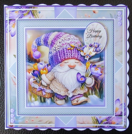Crocus Awakening Mini Page Kit by Davina Rundle