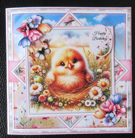 Adorable Spring Chicks Mini Page Kit by Davina Rundle