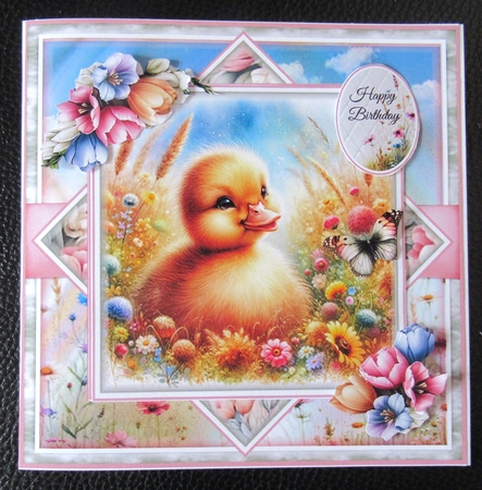 Adorable Spring Ducks Mini Page Kit by Davina Rundle