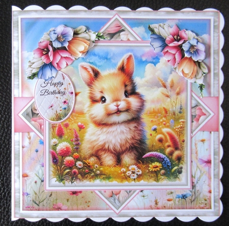 Adorable Spring Bunnies Mini Page Kit by Davina Rundle