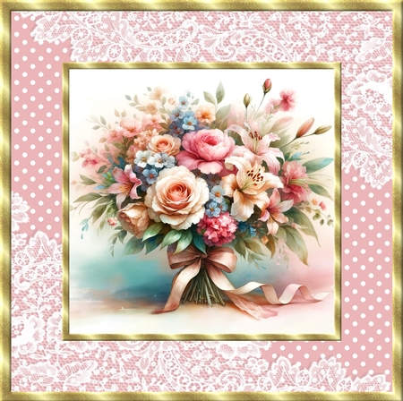 Dot n Lace Frames-Easter Morn by Davina Rundle