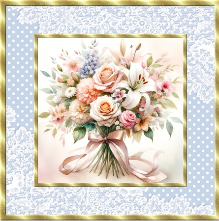 Dot n Lace Frames-Easter Morn by Davina Rundle