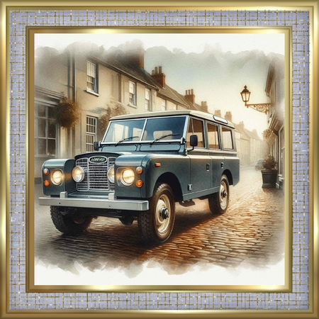 6x6 Gold Mesh Frames Collection 2 - x6 Frames in JPEG & PNG by Davina Rundle
