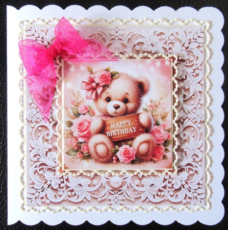 Delicate lace frames 1 by Davina Rundle
