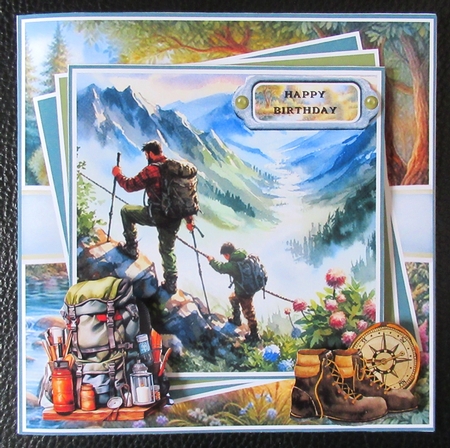 A Hiking Adventure Mini Page Kit by Davina Rundle