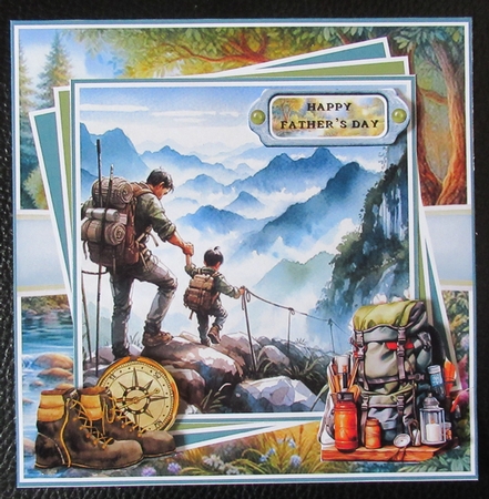 A Hiking Adventure Mini Page Kit by Davina Rundle