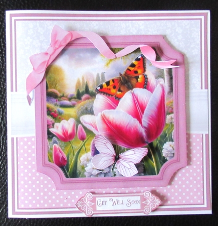 BUTTERFLY FLOWER TOPPERS by Davina Rundle