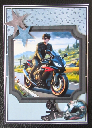 MOTORBIKE TOPPERS by Davina Rundle