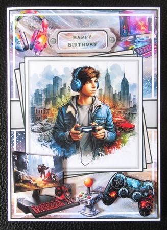 Gamer Boy Mini Page Kit by Davina Rundle