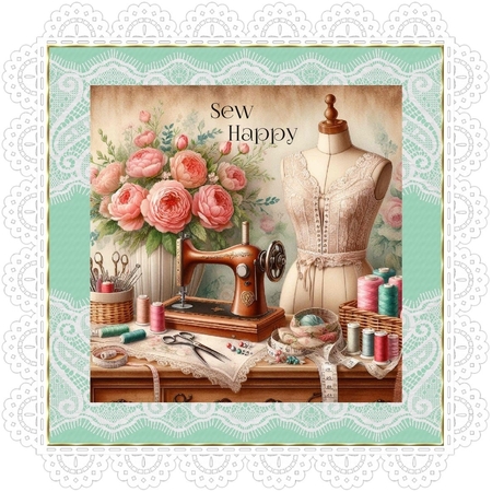 Sew Happy  by Davina Rundle