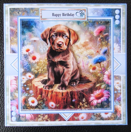 Tree Stump Pups Mini Page Kit by Davina Rundle