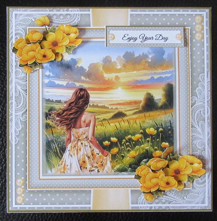 Buttercup Bliss Mini Page Kit by Davina Rundle