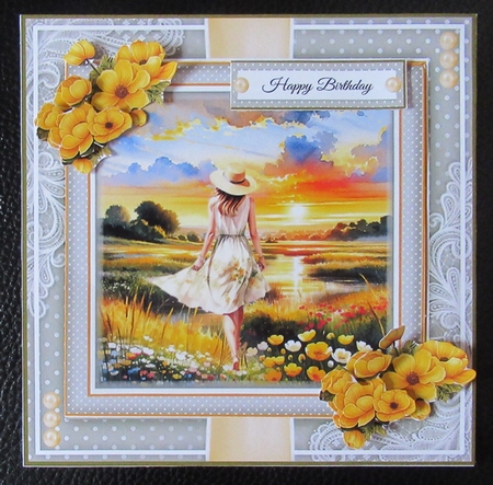 Buttercup Bliss Mini Page Kit by Davina Rundle