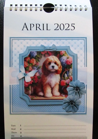 CAVAPOO DOG toppers by Davina Rundle