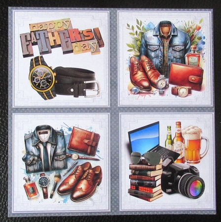 7x7 Dads in denim birthday or fathers day mini kit by Davina Rundle