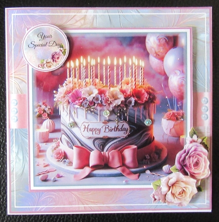 The Birthday Cake Mini Page Kit by Davina Rundle