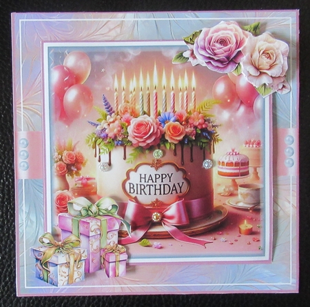 The Birthday Cake Mini Page Kit by Davina Rundle