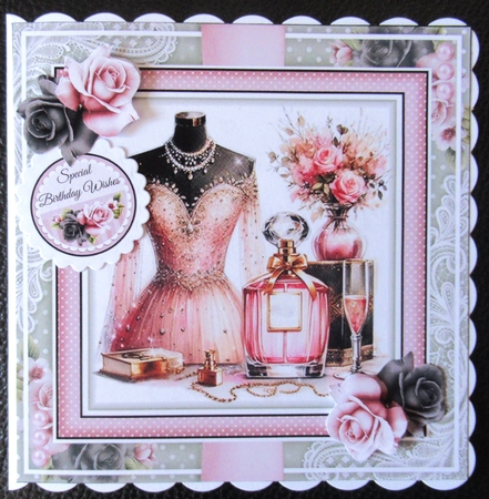 The Party Dress 02 Mini Page Kit by Davina Rundle