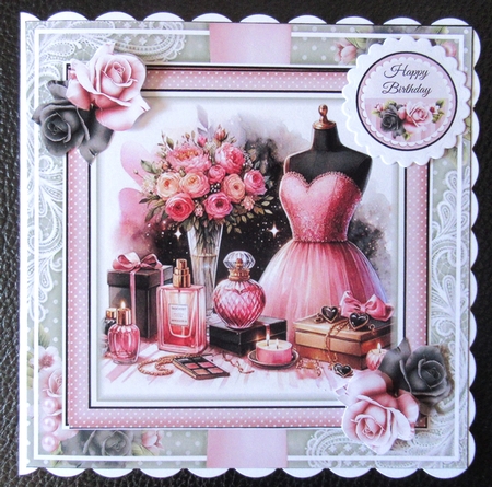 The Party Dress 02 Mini Page Kit by Davina Rundle