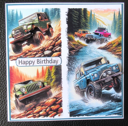 Off road driving by Davina Rundle