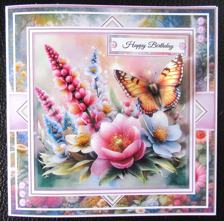 Butterfly Charm Mini Page Kit by Davina Rundle