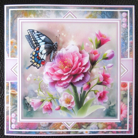 Butterfly Charm Mini Page Kit by Davina Rundle
