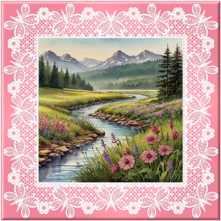 Mountain Stream by Davina Rundle