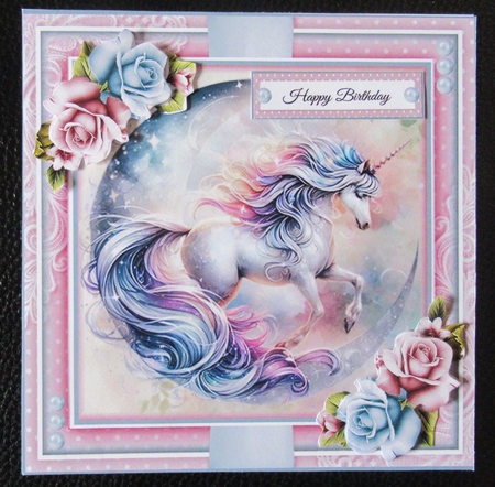 Beautiful Unicorn Mini Page Kit by Davina Rundle