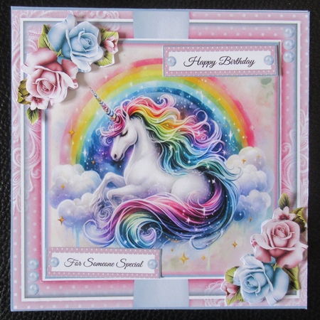 Beautiful Unicorn Mini Page Kit by Davina Rundle