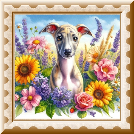 Many Flowers Pups 10 by Davina Rundle