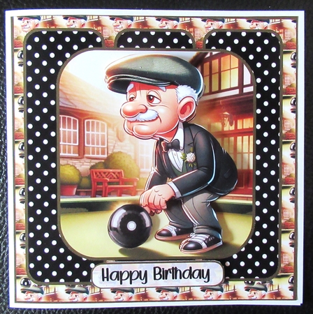 Bowling Billy all dressed up by Davina Rundle