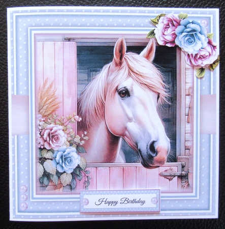The Stable Horse 02 Mini Page Kit by Davina Rundle