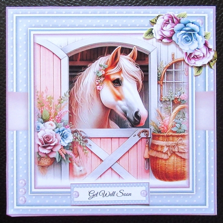 The Stable Horse 02 Mini Page Kit by Davina Rundle