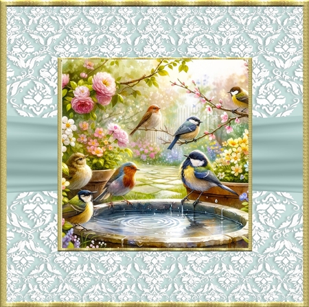 Ribbon Wrap Frames-Dreamy by Davina Rundle