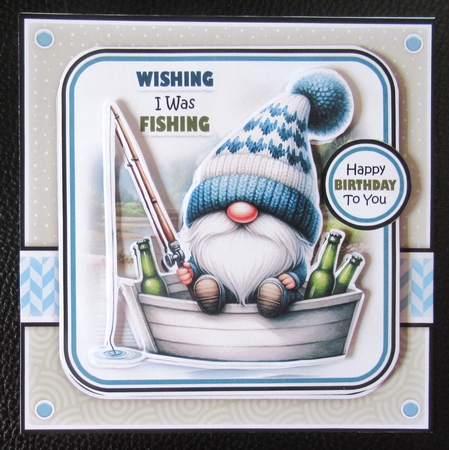 Fishing Gnome Mini Kit by Davina Rundle