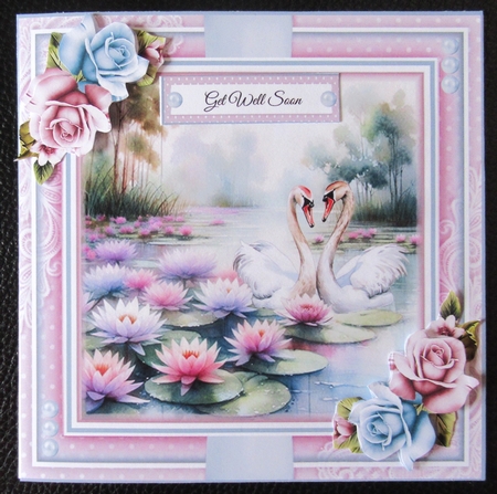 The Serene Pond Mini Page Kit by Davina Rundle