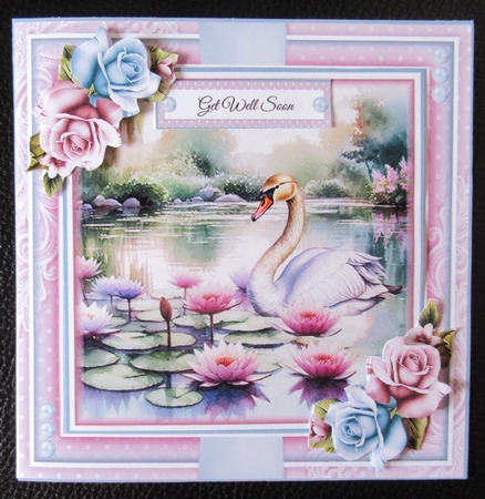 The Serene Pond Mini Page Kit by Davina Rundle