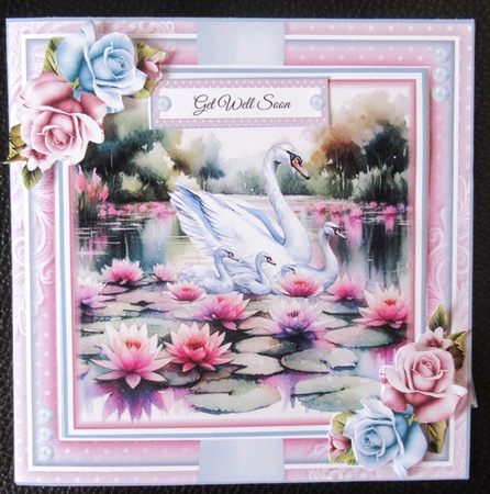 The Serene Pond Mini Page Kit by Davina Rundle