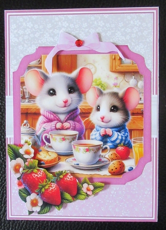 TEA TIME MICE by Davina Rundle