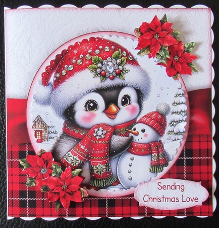 Happy Penguin  Mini Kit   by Davina Rundle