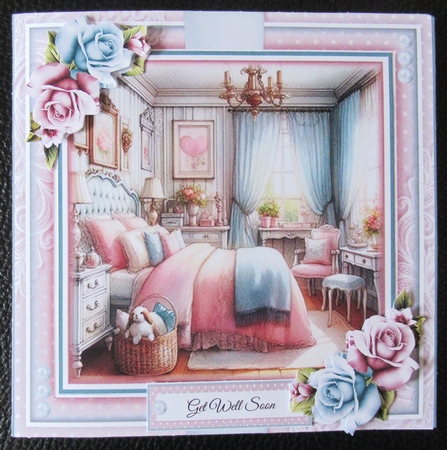Shabby Chic Bedoom Mini Page Kit by Davina Rundle