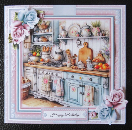 Shabby Chic Kitchen Mini Page Kit by Davina Rundle