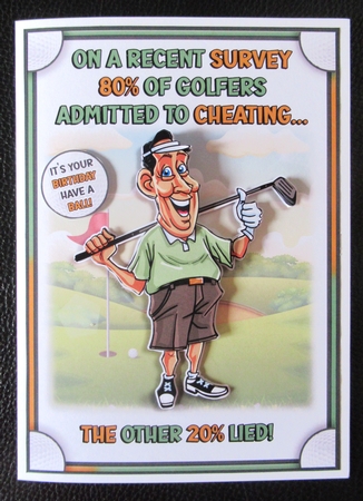 The Golfer by Davina Rundle