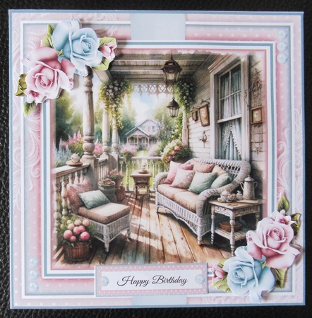 Shabby Chic Porch Mini Page Kit by Davina Rundle